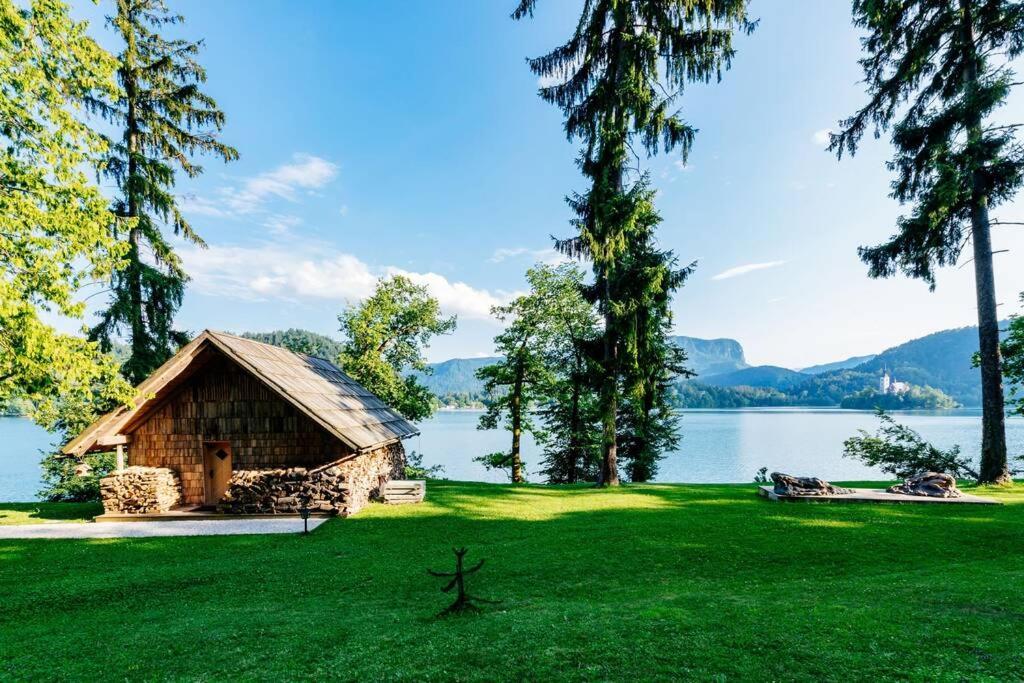 Private Beach House On Lake Bled Eksteriør billede