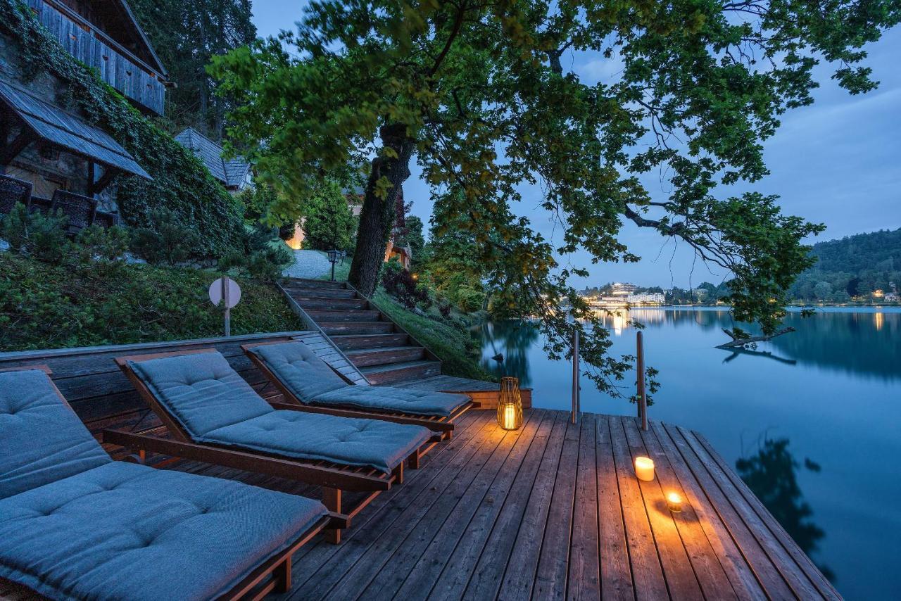 Private Beach House On Lake Bled Eksteriør billede