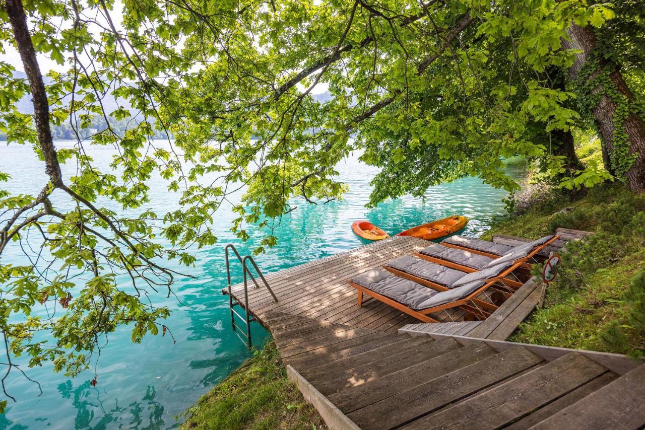 Private Beach House On Lake Bled Eksteriør billede