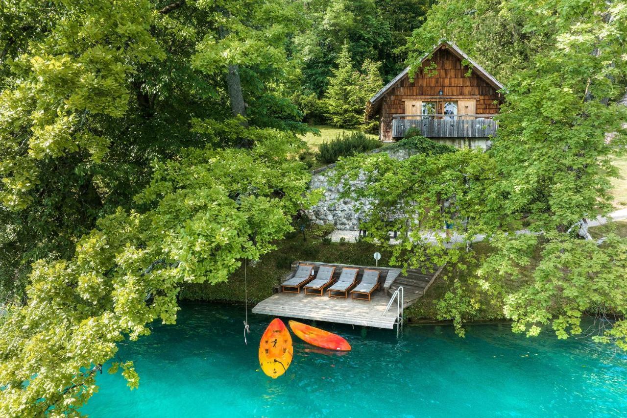 Private Beach House On Lake Bled Eksteriør billede